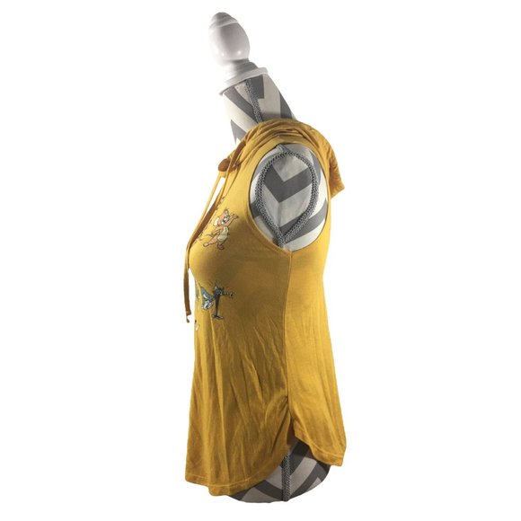 Tom & Jerry Hooded Tank Top Size XS - Picture 3 of 4